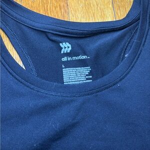 All in Motion Black Athletic Tank